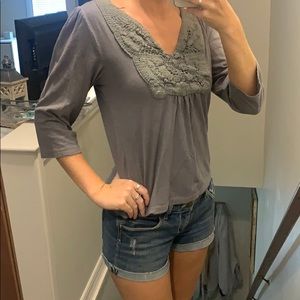 Carolyn Taylor 3/4 sleeve top